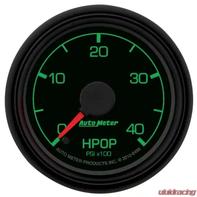 AutoMeter GAUGE; HIGH PRESS OIL PUMP; 2 1/16in.; 4KPSI; STEPPER MOTOR; FORD FACTORY MATCH - 8496