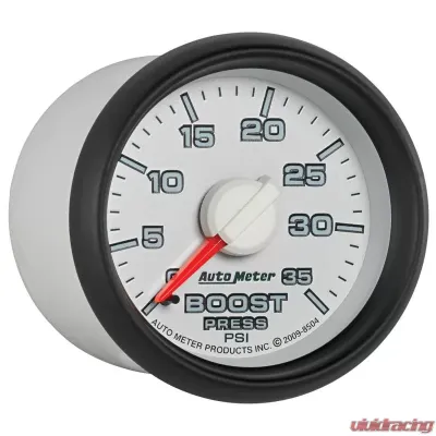AutoMeter GAUGE; BOOST; 2 1/16in.; 35PSI; MECHANICAL; RAM GEN 3 FACTORY MATCH Dodge 2003-2009 - 8504