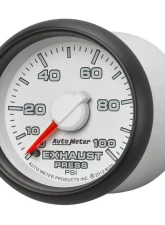 AutoMeter GAUGE; EXHAUST PRESS.; 2 1/16in.; 100PSI; MECHANICAL; RAM GEN 3 FACTORY MATCH Dodge 2003-2009                                     - 8526 - Image 2