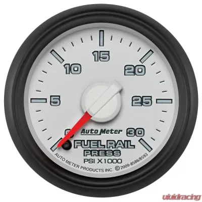 AutoMeter GAUGE; RAIL PRESS; 2 1/16in.; 30KPSI; DIGITAL STEPPER MOTOR; RAM GEN 3 FACT. MAT Dodge 2003-2006 5.9L 6-Cyl - 8586