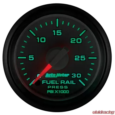 AutoMeter GAUGE; RAIL PRESS; 2 1/16in.; 30KPSI; DIGITAL STEPPER MOTOR; RAM GEN 3 FACT. MAT Dodge 2003-2006 5.9L 6-Cyl - 8586