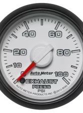 AutoMeter GAUGE; EXHAUST PRESS.; 2 1/16in.; 100PSI; STEPPER MOTOR; RAM GEN 3 FACTORY MATCH Dodge 2003-2009                                     - 8595 - Image 6