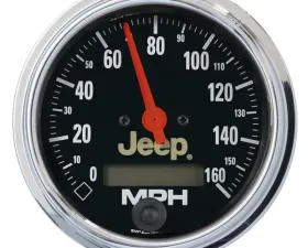 AutoMeter GAUGE; SPEEDOMETER; 3 3/8in.; 160MPH; ELEC. PROGRAMMABLE; JEEP