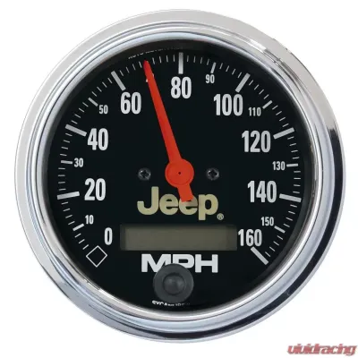 AutoMeter GAUGE; SPEEDOMETER; 3 3/8in.; 160MPH; ELEC. PROGRAMMABLE; JEEP - 880244