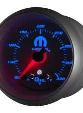 AutoMeter GAUGE; OIL TEMP; 2 5/8in.; 340deg.F; STEPPER MOTOR W/PEAK/WARN; WHITE; MOPAR                                     - 880251 - Image 3