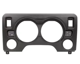 AutoMeter GAUGE MOUNT; DIRECT FIT DASH PANEL; 4 GAUGE (5in. X2; 2 1/16in. X2); JEEP TJ Jeep N/A 1997-2006