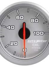AutoMeter 2-1/16in. OIL PRESS; 0-100 PSI; AIRDRIVE; SILVER                                     - 9152-UL - Image 5