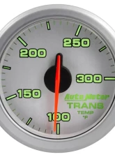 AutoMeter 2-1/16in. TRANS TEMP; 100-300`F; AIRDRIVE; SILVER                                     - 9157-UL - Image 3