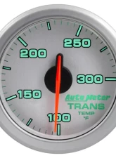 AutoMeter 2-1/16in. TRANS TEMP; 100-300`F; AIRDRIVE; SILVER                                     - 9157-UL - Image 5