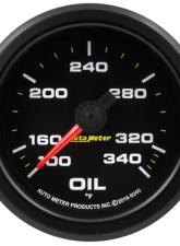 AutoMeter GAUGE; OIL TEMP; 2 1/16in.; 340deg.F; STEPPER MOTOR W/PEAK/WRN; EXTREME ENVIRONM                                     - 9240 - Image 2