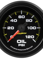 AutoMeter GAUGE; OIL PRESS; 2 1/16in.; 120PSI; STEPPER MOTOR W/WARN; EXTREME ENVIRONMENT                                     - 9253 - Image 2