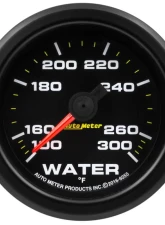 AutoMeter GAUGE; WATER TEMP; 2 1/16in.; 300deg.F; STEPPER MOTOR W/PK/WRN; EXTREME ENVIRONM                                     - 9255 - Image 2