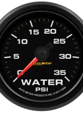 AutoMeter Extreme Environment 2 1 | 16in. 35PSI Stepper Motor w/ Warn Gauge Water Press                                     - 9266 - Image 2
