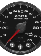 AutoMeter 2-1/16in. WATER PRESS; 0-35 PSI; BFB; SPEK; NL                                     - P543328-N1 - Image 7