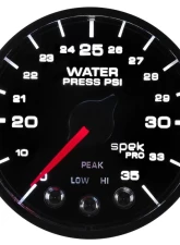 AutoMeter 2-1/16in. WATER PRESS; 0-35 PSI; BFB; SPEK; NL                                     - P543328-N1 - Image 5