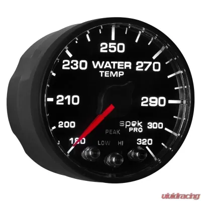 AutoMeter 2-1/16in. WATER PRESS; 0-30 PSI; BFB; SPEK; NL - P550328-N1