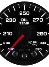 AutoMeter 2-1/16in. OIL TEMP; 180-320`F; BFB; ECU; SPEK NL                                     - P553328-N1 - Image 5