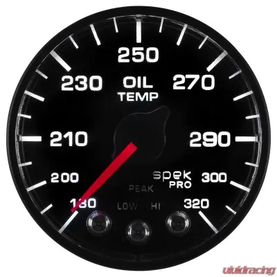 AutoMeter 2-1/16in. OIL TEMP; 180-320`F; BFB; ECU; SPEK NL - P553328-N1