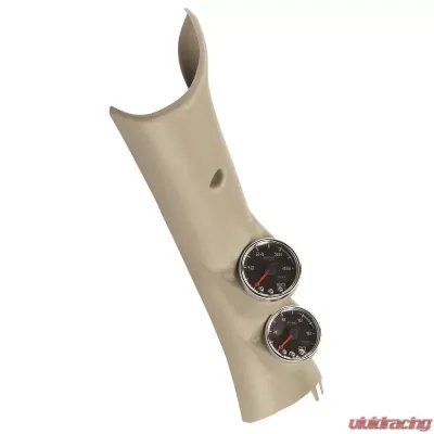 AutoMeter DIESEL GAUGE KIT; A-PILLAR; RAM 10-19; BOOST/EGT; 60PSI/2000deg.F; BLK; SPEK-PRO Ram - P72003