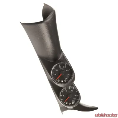AutoMeter DIESEL GAUGE KIT; A-PILLAR; GM 01-07; BOOST/EGT; 35PSI/2000deg.F; BLK; SPEK-PRO - P72020