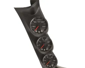 AutoMeter DIESEL GAUGE KIT; A-PILLR; GM 01-07; BST/EGT/TRANS; 35PSI/2Kdeg.F/300deg.F; BLK;