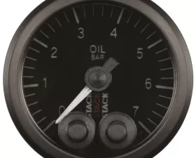 AutoMeter Gauge OilP Pro-Cntrl 52mm Blk 7 Bar