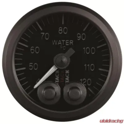 AutoMeter Gauge WTmp Pro-Cntrl 52mm Blk 40-120deg.C - ST3507