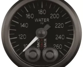 AutoMeter Gauge WTmp Pro-Cntrl 52mm Blk 100-260deg.F
