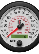 AutoMeter Speedo Elec 88mm Wht 160MPH/260km/h                                     - ST3851 - Image 6