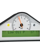 AutoMeter ST8100-B White 0-8K RPM Pre-Configured Race Display, 7.5in Gauge Size                                     - ST8100-B - Image 3