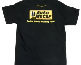 AutoMeter T-SHIRT; ADULT XXXLARGE; BLACK; COMPETITION INSTRUMENTS