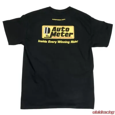 AutoMeter T-SHIRT; ADULT XXXLARGE; BLACK; COMPETITION INSTRUMENTS - 0422XXXL