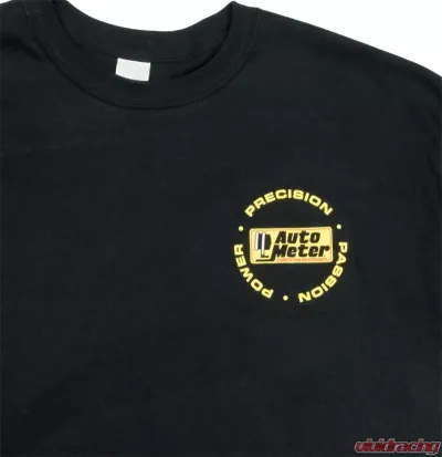 AutoMeter T-SHIRT; ADULT XXXLARGE; BLACK; COMPETITION INSTRUMENTS - 0422XXXL