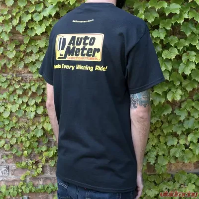 AutoMeter T-SHIRT; ADULT XXXLARGE; BLACK; COMPETITION INSTRUMENTS - 0422XXXL