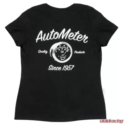 AutoMeter T-SHIRT; WOMEN S XXLARGE; BLACK; VINTAGE - 0423WXXL