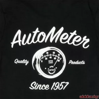 AutoMeter T-SHIRT; WOMEN S XXLARGE; BLACK; VINTAGE - 0423WXXL