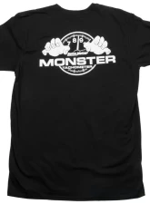 AutoMeter T-SHIRT; ADULT LARGE; BLACK; MONSTER                                     - 0424L - Image 7