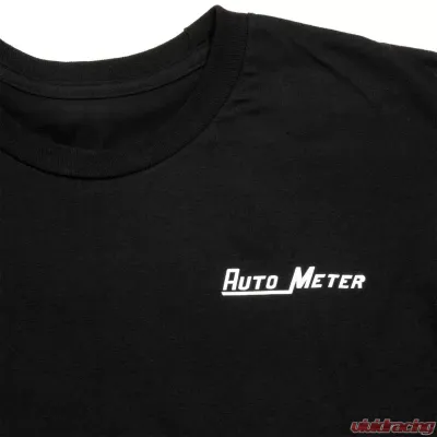 AutoMeter T-SHIRT; ADULT LARGE; BLACK; MONSTER - 0424L
