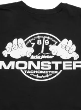 AutoMeter T-SHIRT; ADULT LARGE; BLACK; MONSTER                                     - 0424L - Image 5