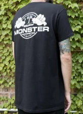AutoMeter T-SHIRT; ADULT LARGE; BLACK; MONSTER                                     - 0424L - Image 3