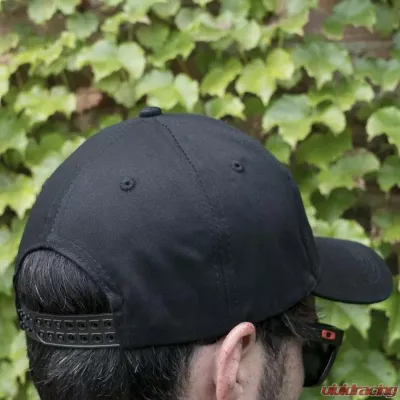 AutoMeter HAT; SNAP FIT ADJUSTABLE; BLACK; EMBROIDERED; COMPETITION - 0436