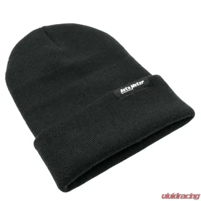 HAT; KNIT; BLACK; FOLD CUFF; AUTOMETER - 0443