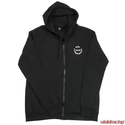 AutoMeter ZIP HOODIE; ADULT MEDIUM; BLACK; VINTAGE - 0448M