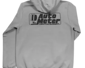 AutoMeter PULLOVER HOODIE; ADULT XXLARGE; Grey; COMPETITION