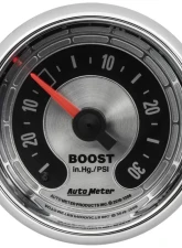 AutoMeter GAUGE; VAC/BOOST; 2 1/16in.; 30INHG-30PSI; MECHANICAL; AMERICAN MUSCLE                                     - 1208 - Image 3