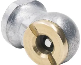 AutoMeter AIR CHUCK; 90deg. BALL FOOT; 1/4in. NPT