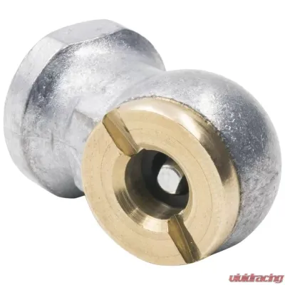 AutoMeter AIR CHUCK; 90deg. BALL FOOT; 1/4in. NPT - 2169
