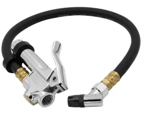 AutoMeter INFLATOR ASSEMBLY; TIRE PRESS; INCL. 18 IN. HOSE/45 DEGREE BULLET CHUCK