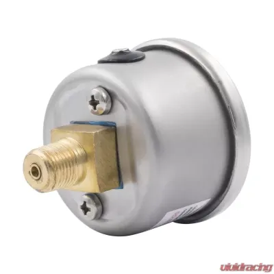 AutoMeter GAUGE; PRESS; 1.5in. DIRECT MNT; 2;000PSI; LIQUID FILLED MECH; WHT; 1/8in. NPTF - 2183