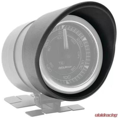 AutoMeter GAUGE VISOR; 2 1/16in.; BLACK - 5324